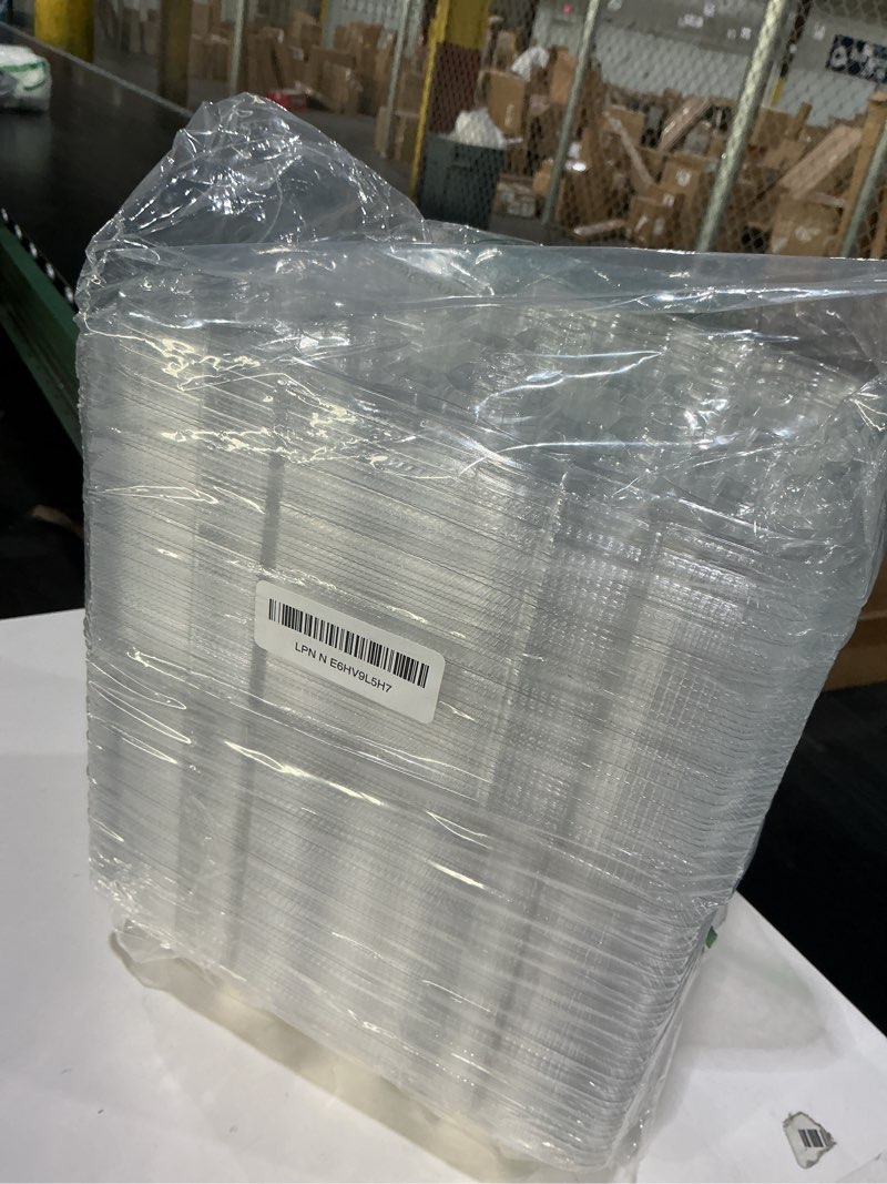 Condition photo showing Good Condition for 48 pack 12-compartment mini cupcake containers, 12 count clear plastic cupcake holder with detachable lid, high dome, mini size cupcake carriers boxes for cupcakes, muffin