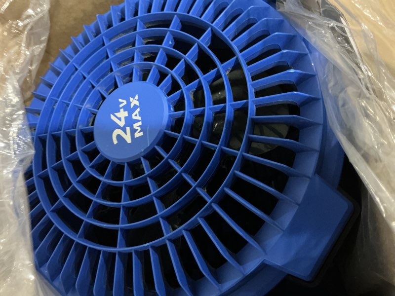 Condition photo showing As Is for kobalt hybrid 24-volt max jobsite blower (tool only)