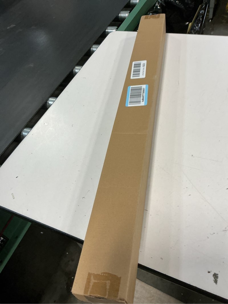 Condition photo showing New/Like New for chrisdowa cordless blackout roller shades for windows, striped free-stop window blinds with privacy, thermal insulated window shades for home, office and door. white, 32" w x 72" h 32"w x 72"h white
