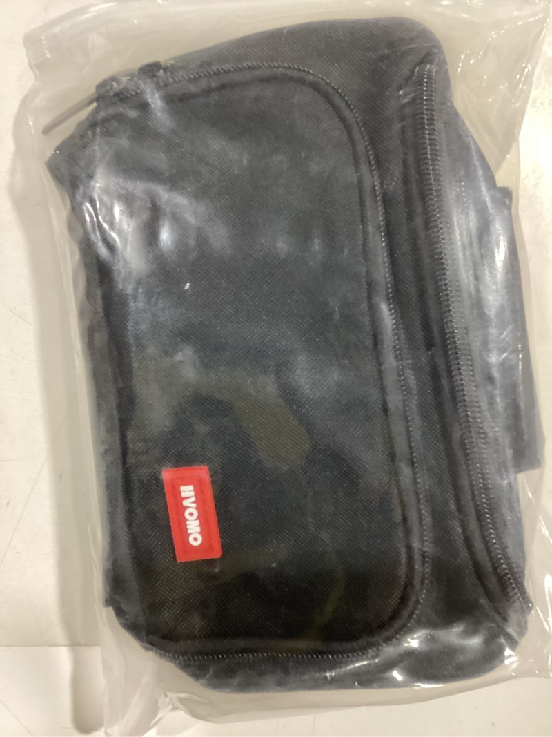 Condition photo showing New/Like New for HVOMO Big Capacity Pencil Case High Large Storage Pouch Marker Pen Case Travel Simple Stationery Bag School College Office Organizer for Teens Girls Adults Student?Black?
