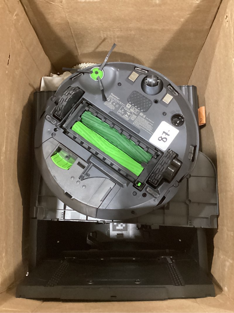 Condition photo showing As Is for iRobot Roomba Combo 10 Max Robot Vacuum and Mop + AutoWash Dock (x0850) - Multi-Functional Base, Refills Bin, Washes & Dries It's Mop Pad, Self-Emptying, Auto-Retract Mop Pad, Avoids Obstacles