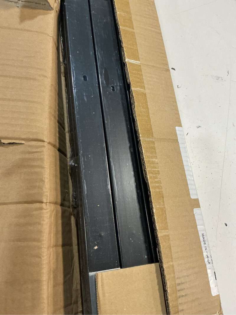 Condition photo showing New/Like New for 26 ft h track lighting rails kit, 3 wire black light tracks with end caps, live end feeds, t and l connectors,multi functional h type rails, ideal for single circuit h style track system
