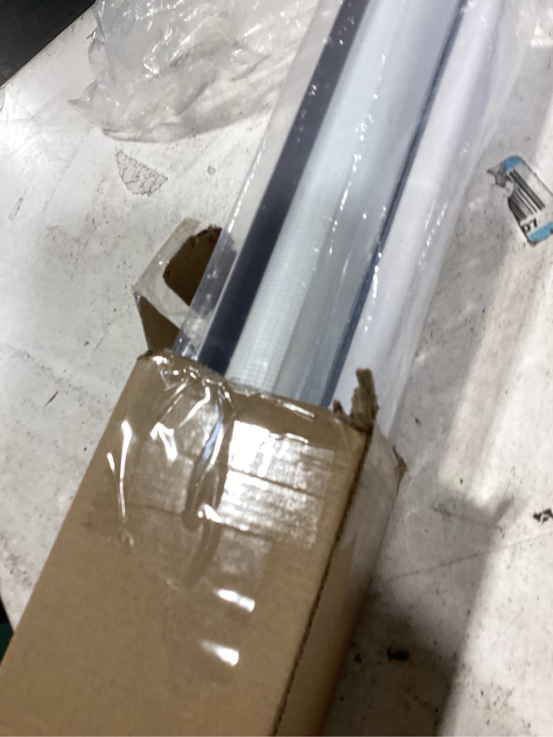 Condition photo showing New/Like New for joydeco cordless zebra blinds for windows, dual layer light control window blinds with light-proof aluminum cover, free-stop roller shades for home & office (white,58" w x 75" h) upgrade- white (aluminum cover) 58"w x 75"h