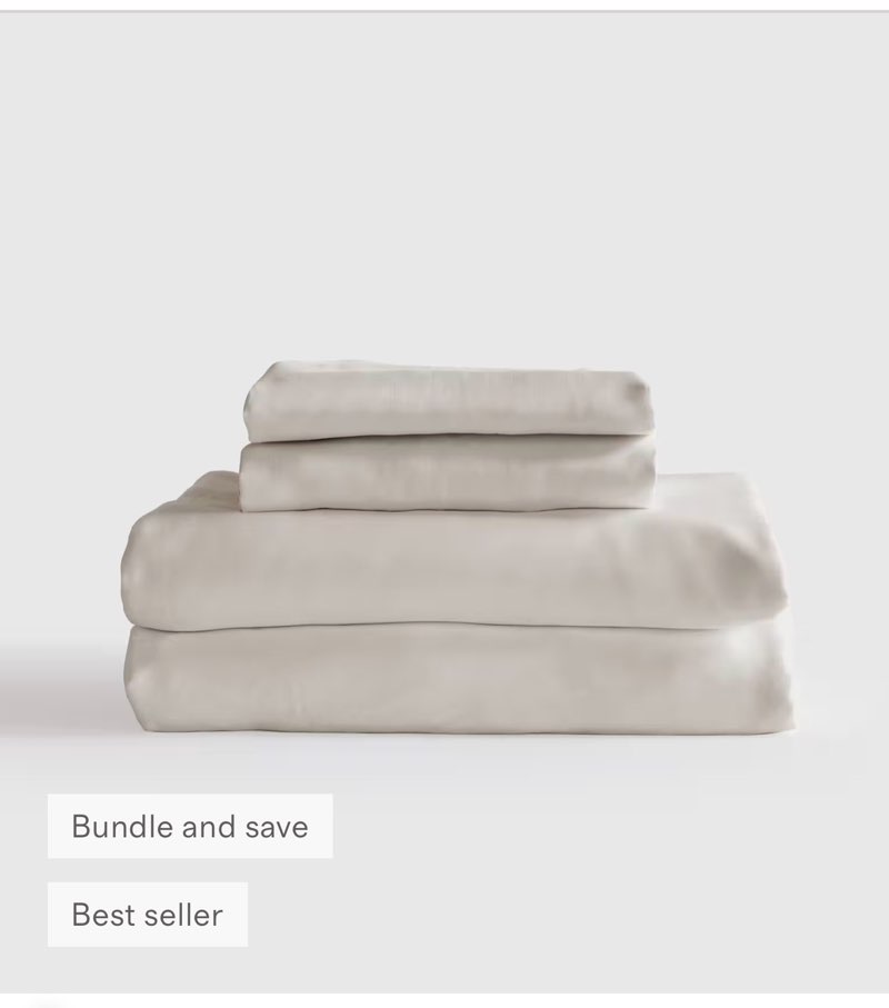 quince bamboo sheet set( queen) 