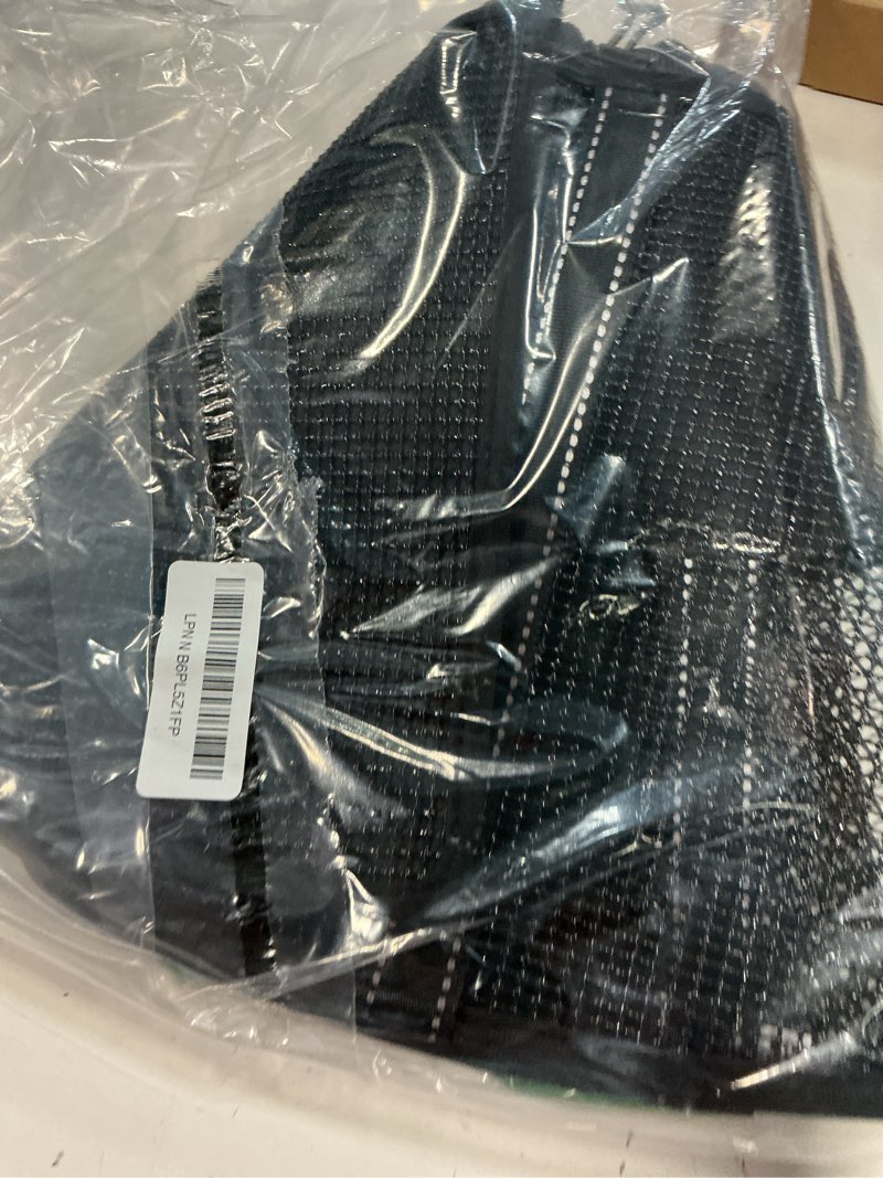 Condition photo showing Good Condition for dog cone collar after surgery to stop licking: soft grid recovery collar with detachable pad, elizabeth cone alternative for large medium, small dogs, normal eating and drinking,xl matte black xl(depth: 10.8in, girth: 16.0-19.5in)