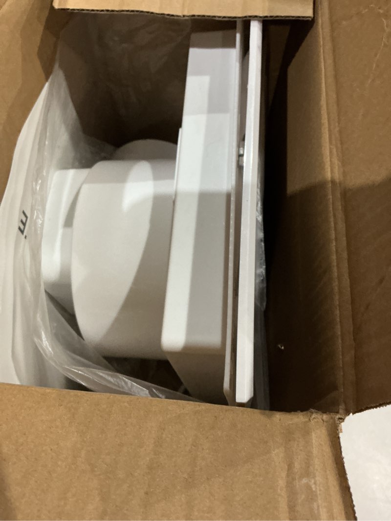 Condition photo showing As Is for orsong bathroom exhaust fan 12" panel ultra quiet without light(10x10 mount), 130cfm, 4" duct for bathroom/garage/home style1 10in(hole size)
