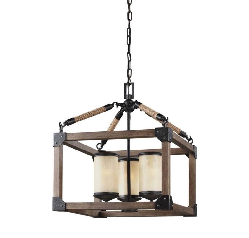 Sea Gull Lighting - Dunning - Three Light Chandelier Stardust Incandescent