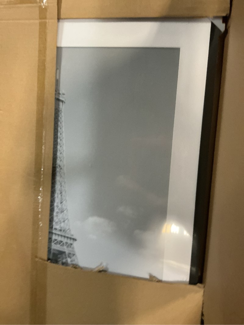 Condition photo showing Good Condition for upsimples 24x36 poster frame, display pictures 20x30 with mat or 24 x 36 without, wall hanging picture frames, black, 1 pack black 24x36