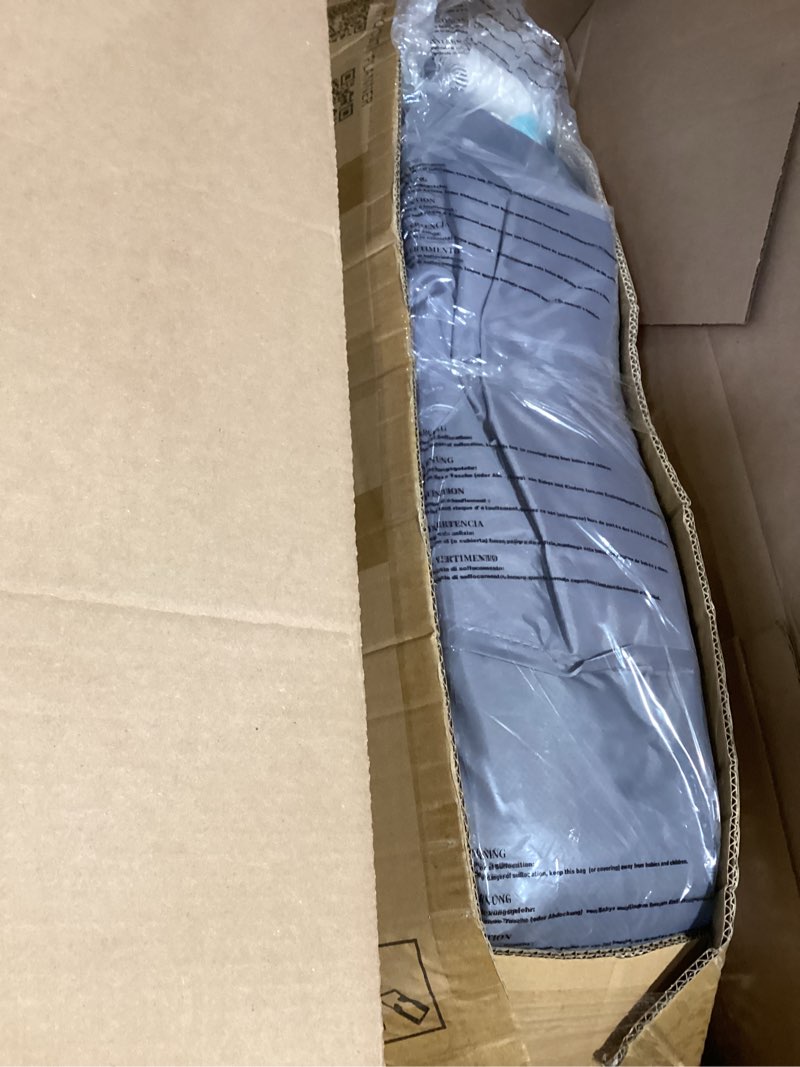 Condition photo showing Good Condition for Premium Baby Playpen with Mat, 71x60 Inches Extra Large Playpen for Babies and Toddlers, Indoor & Outdoor Activity Center, Safety Baby Play Pen with Gate Prints Grey+Letter 71x60 Inch