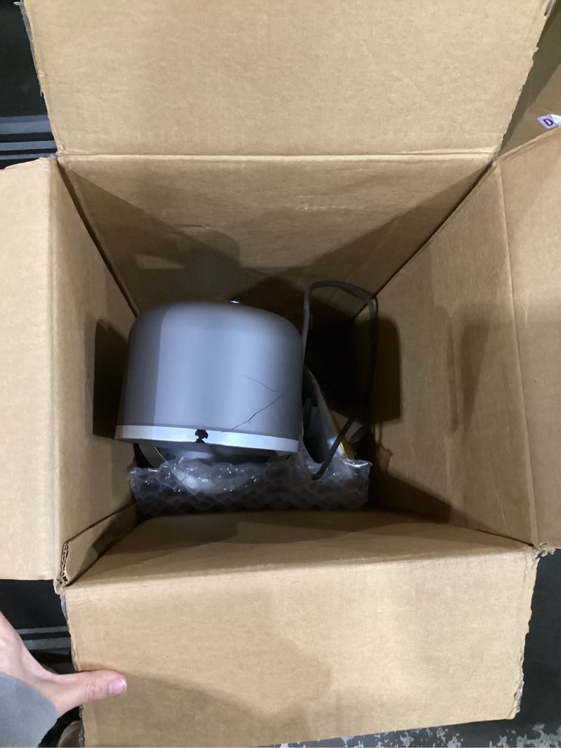 Condition photo showing As Is for not tested damaged dyson pure hot+cool link™ purifier heater fan hp02