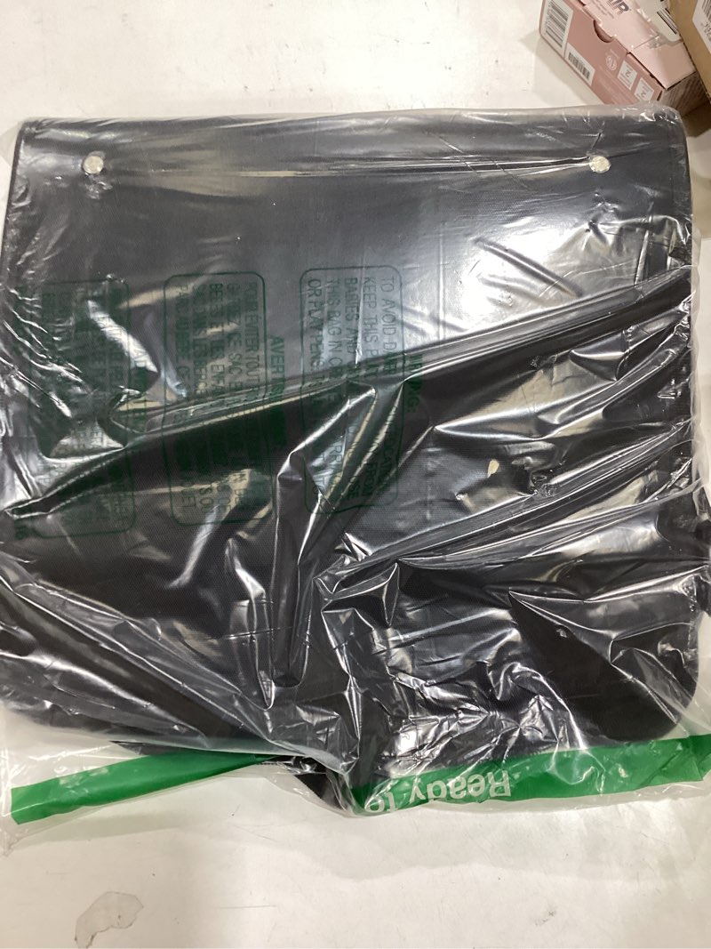 Condition photo showing New/Like New for SUNEE Zipper Binder 3 Ring, 3 Inch O-Ring with Handle and Shoulder Strap, 500-Sheet Capacity, Multi-Pockets for Middle School Organizer Binder with Zipper, Black