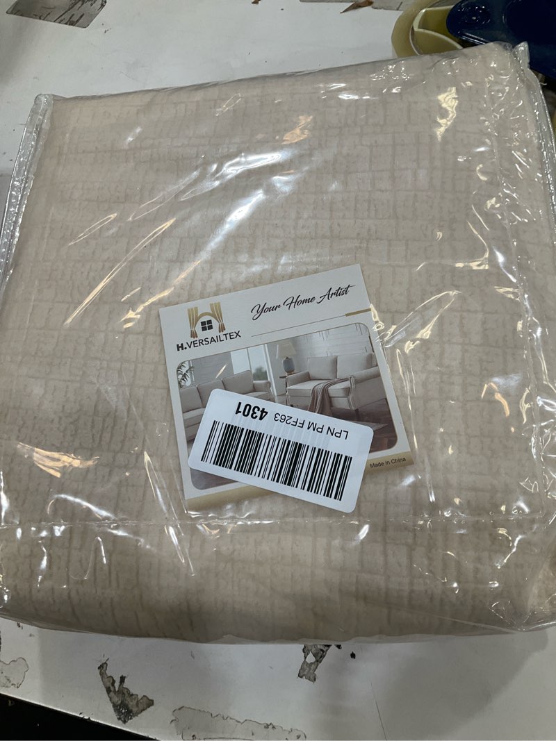 Condition photo showing Good Condition for h.versailtex 100% waterproof recliner chair covers, electric power lift recliner cover chair cover washable slipcover with pocket, elastic straps for pets, dogs medium?ivory medium ivory