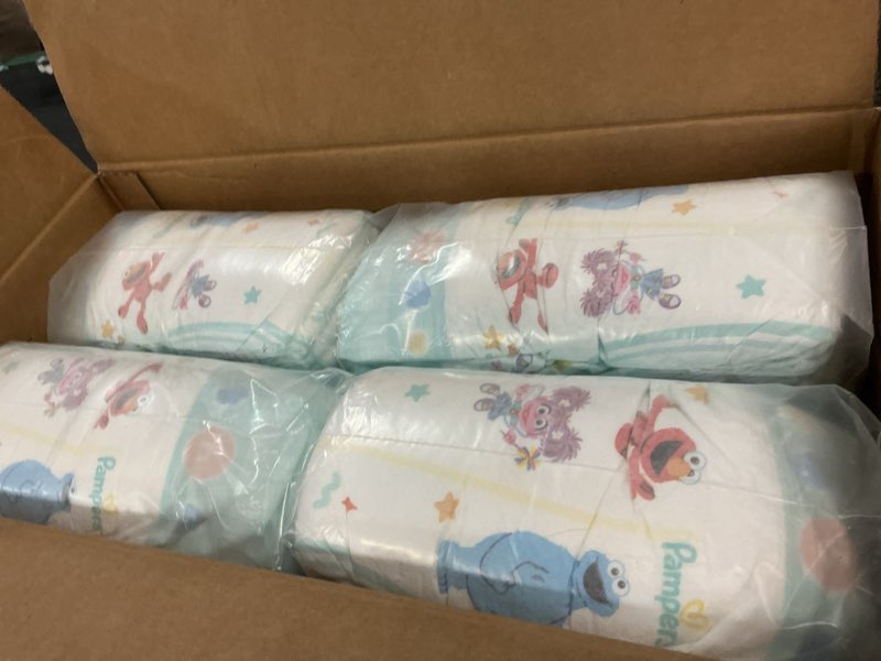 Condition photo showing Good Condition for Pampers Diapers - Baby Dry - Size 6, 112 Count, Absorbent Disposable Infant Diaper (Packaging May Vary) Size 6 112
