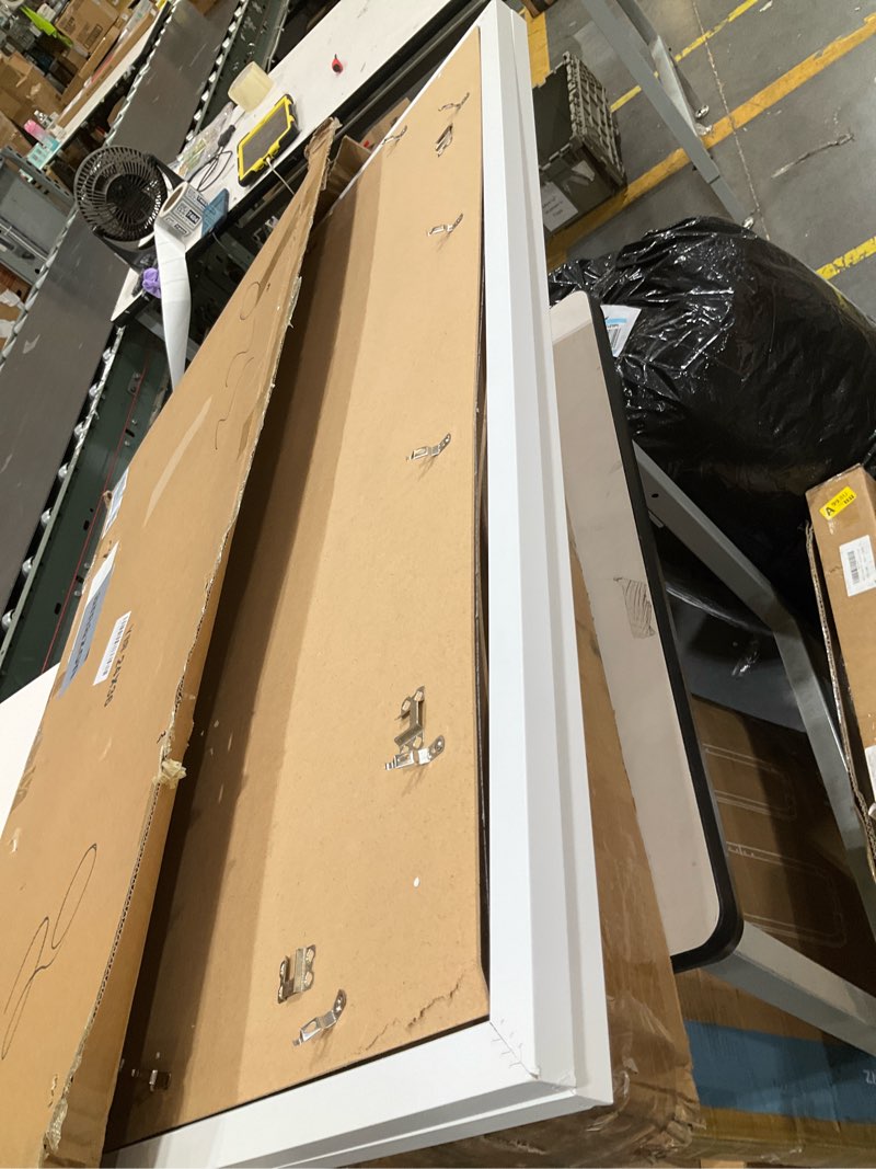 Condition photo showing Good Condition for 24x36 poster frame 2 pack, white poster frame 24 x 36 inches for pictures and art prints, 36x24 picture frame horizontal or vertical wall mounting white 24x36