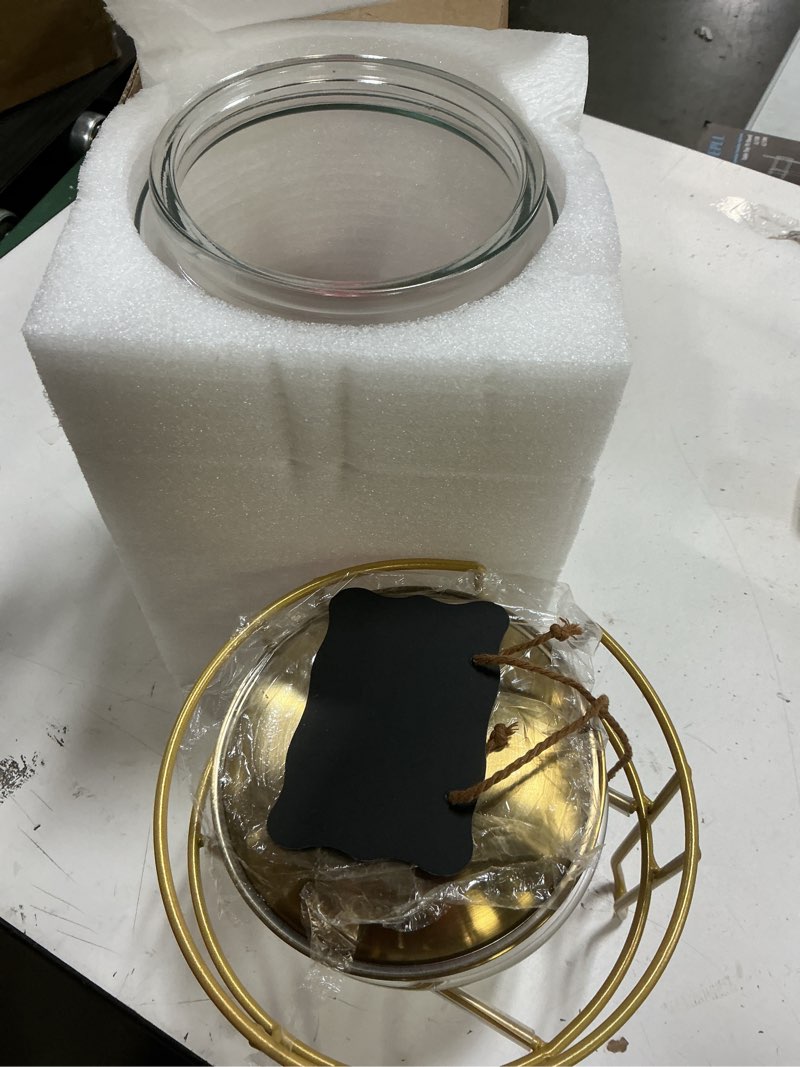 Condition photo showing Good Condition for 1 pack1 gallon glass drink dispensers for parties.beverage dispenser,glass drink dispenser with stand