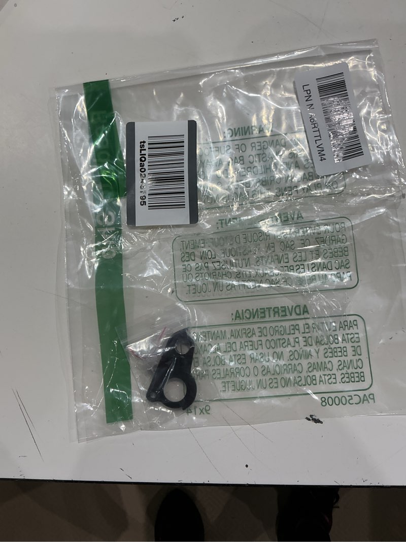 Condition photo showing As Is for ecsing 1pc derailleur hanger aluminum alloy rear derailleur replacement ep0786-01 compatible with canyon 2019-2020 torque spectral sender dude cf neuron cf grand black