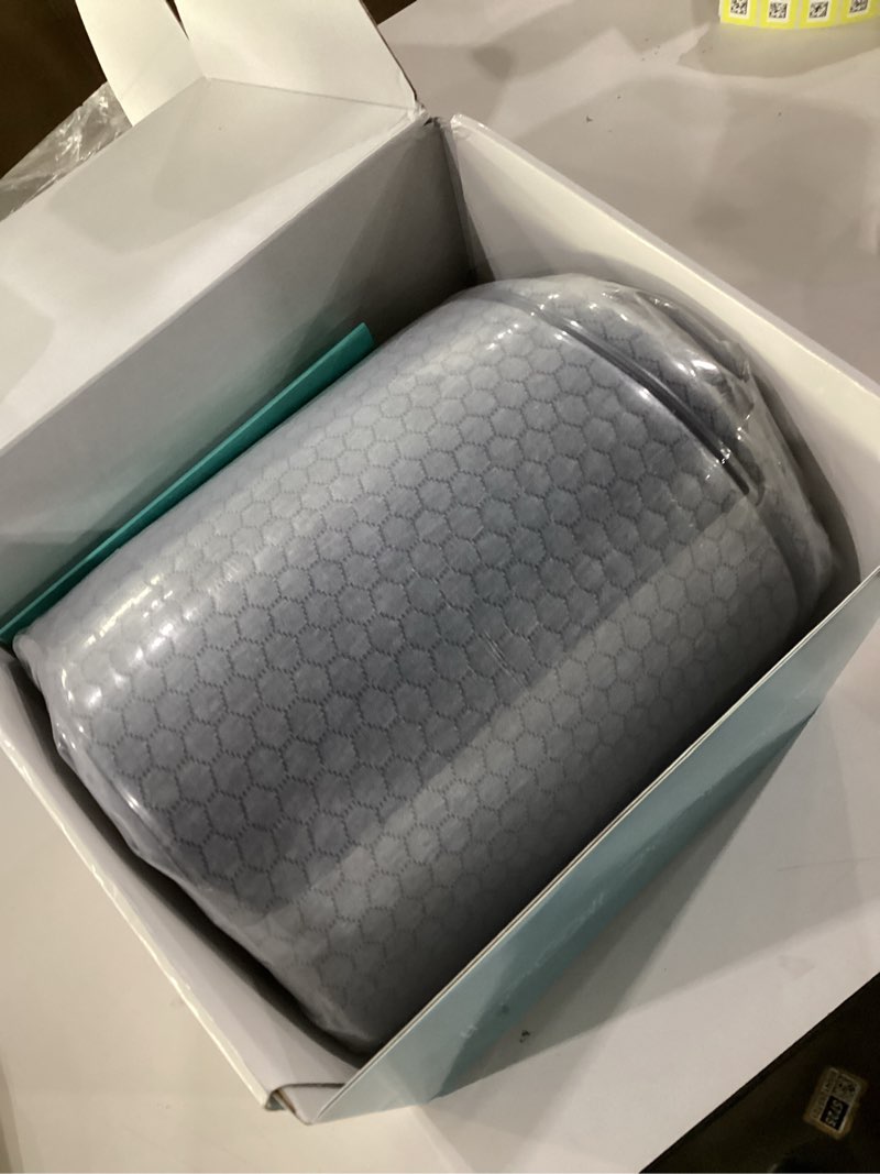 Condition photo showing New/Like New for Full Size Bed Wedge Pillow – Converts Between Triangle and Rectangle, Fills Gaps from 0 to 8 Inches, Dual Reversible Pockets, Backrest Support, Washable Cover, White (54"x10"x6") White Full (54" x 10" x 6" - Convertible)