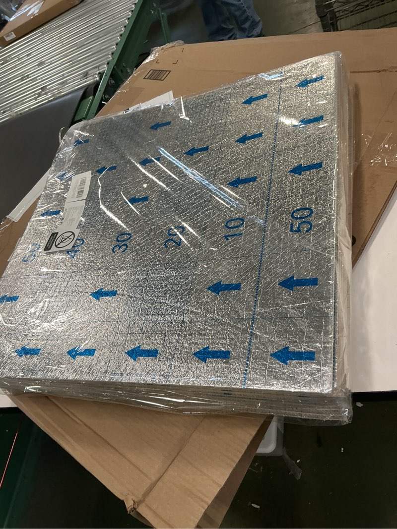 Condition photo showing New/Like New for Carpet Tiles Peel and Stick 24” x 24”, Self Adhesive Soft Padded Flooring Stickers, Khaki Home Decor for Bedroom Living Room Office, 20 Tiles & 80 sq ft per Box 24" × 20 Pack Khaki