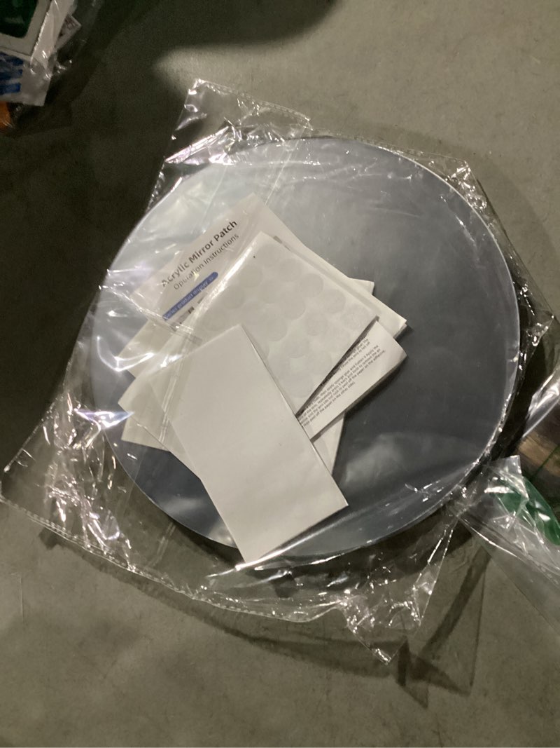 Condition photo showing Good Condition for 10" Round Mirror Centerpieces for Tables Decorations, 10 Pack Acrylic Circle Mirror Tray Candle Plat