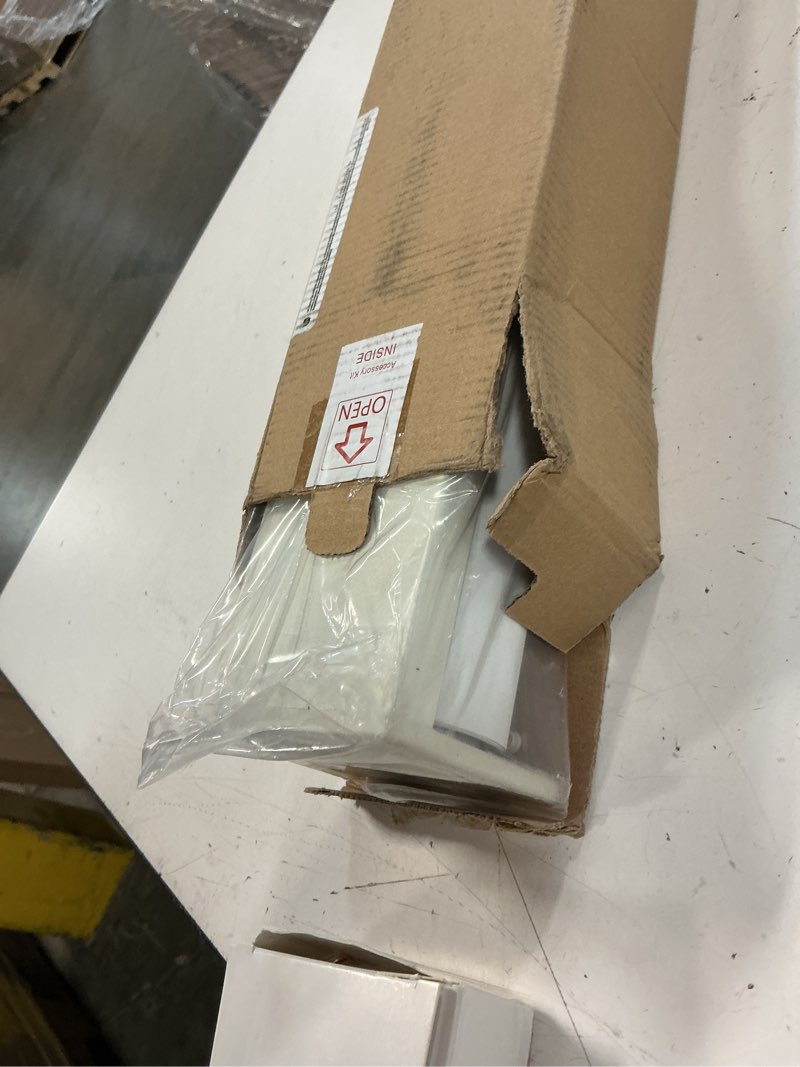 Condition photo showing Good Condition for joydeco no drill blackout shades, free-stop cordless roller shades, uv protection, thermal insulated blinds for indoor windows, easy install window blinds for home and office (beige, 23" w x 75" h) beige (no drill) 23"w x 75"h