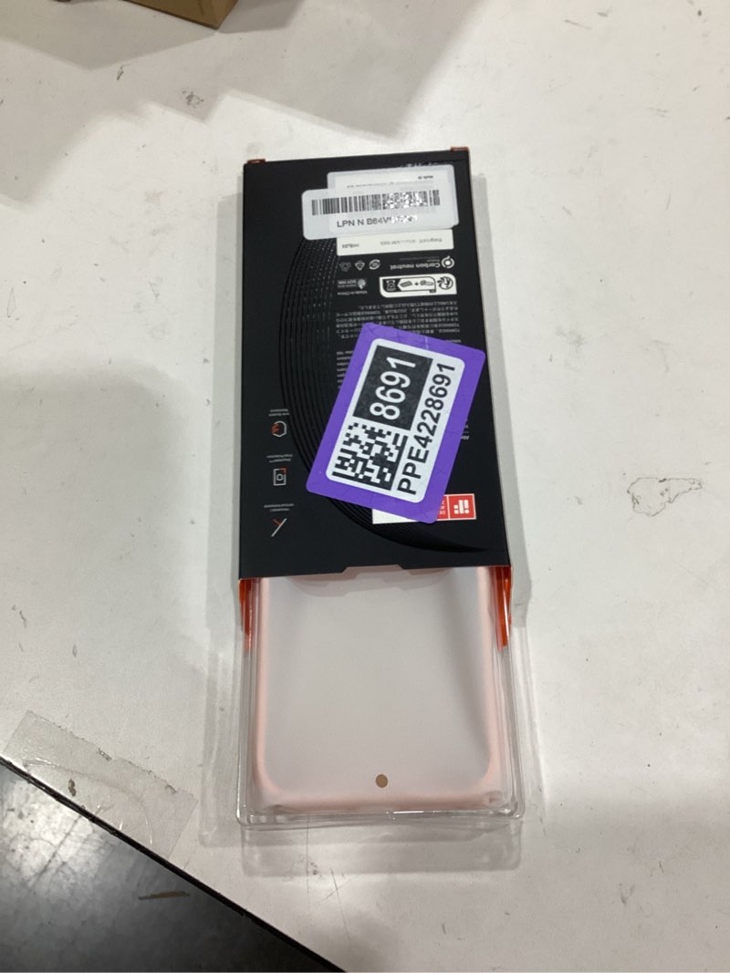 Condition photo showing New/Like New for TORRAS Ostand Q3 Silicone for iPhone 17 Pro Max Case, Fit for MagSafe, 360 Spin Ring Stand, Liquid Silicone Cozy Vibrant Grip, Camera Control, Protective Case for iPhone 17 Pro Max, Pastel Orange Pastel Orange for iPhone 17 Pro Max