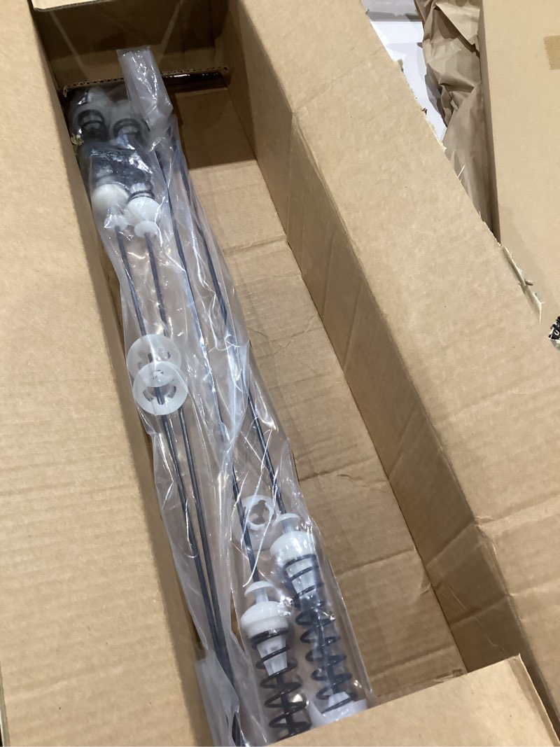 Condition photo showing As Is for w10780048 washer suspension rod kit -compatible with whirl.pool may.tag ken.more washing machine - replace w10257087 w10257088 w10349193 wtw4800xq2 wtw4800xq4 wtw6600sw1 by tomoon