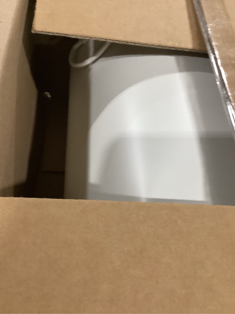 Condition photo showing As Is for (SIMILAR TO STOCK PHOTO)Large Towel Warmer for Bathroom - Heated Towel Warmers Bucket, Wood Handle, Auto Shut Off, Fits Up to Two 40\"X70\" Oversized Towels, Bathrobes, Blankets, for Mother's Gifts, White Snow_white