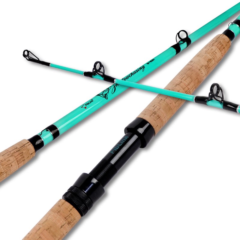 Fiblink Catfish Fishing Rods, 1 Piece/2 Piece Catfishing Pole, Portable Travel Medium Heavy Catfish 