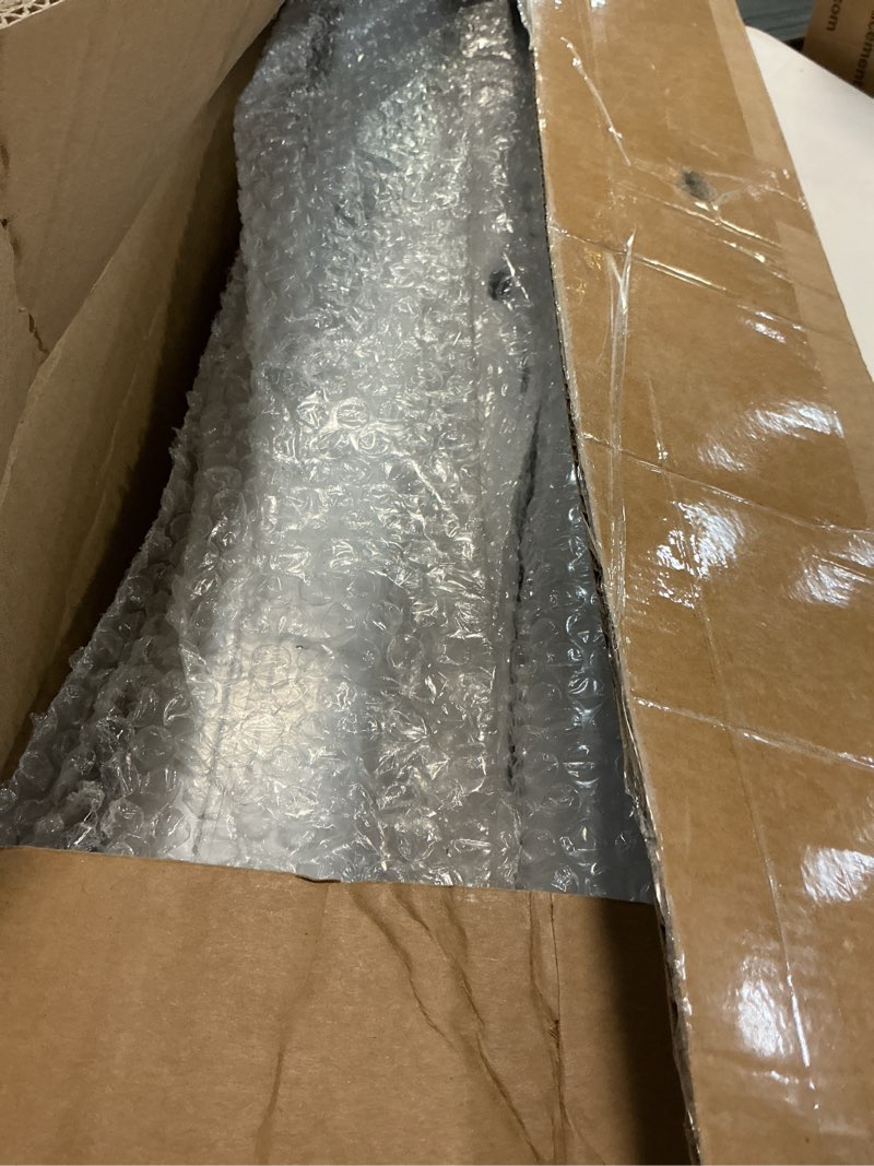 Condition photo showing Good Condition for stainless steel straight spring loaded mud flap hanger set 2.5" bolt spacing 30" length with aluminum reflective tapes fit for semi trucks, 2 pcs 2-1/2" stainless steel