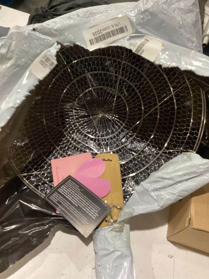 Condition photo showing New/Like New for bamboo strainer coarse skimmer kitchen stainless steel spider strainer with natural bamboo handle frying spider spoon cooking pasta 4 inch 7 inch 12 inch