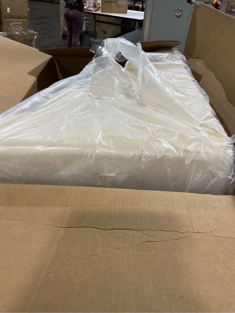 Condition photo showing As Is for 5 Step Dog Stairs for High Bed – Pet Steps for Small Dogs, Non-Slip Dog Ramp with Washable Cover, Pet Ladder for High Beds,Beige Beige 5 5-step (H22.4")