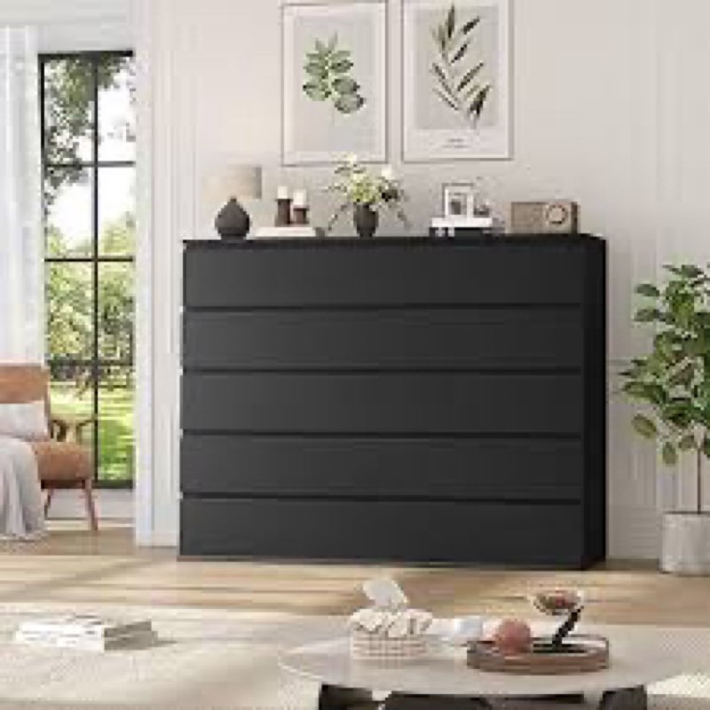 Chest of drawers black PHK_358HPCWX_A black 