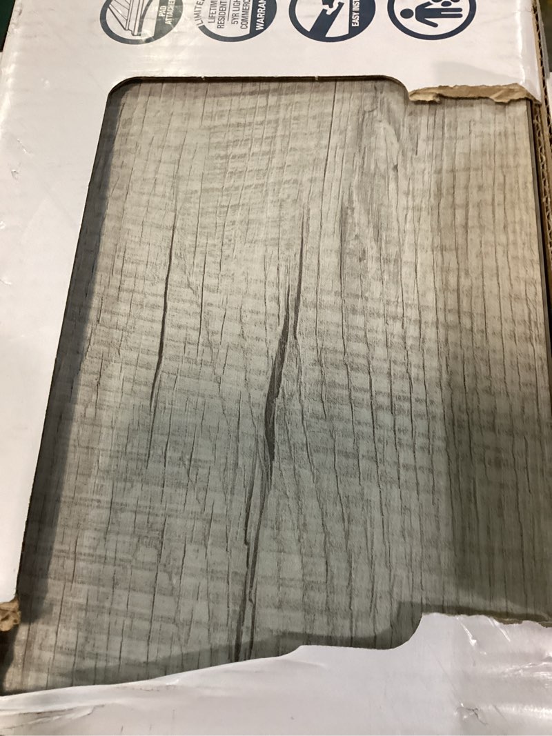 Condition photo showing Good Condition for procore plus charleston oak 7-in x 47.75-in waterproof interlocking luxury vinyl plank flooring (23.21-sq ft)