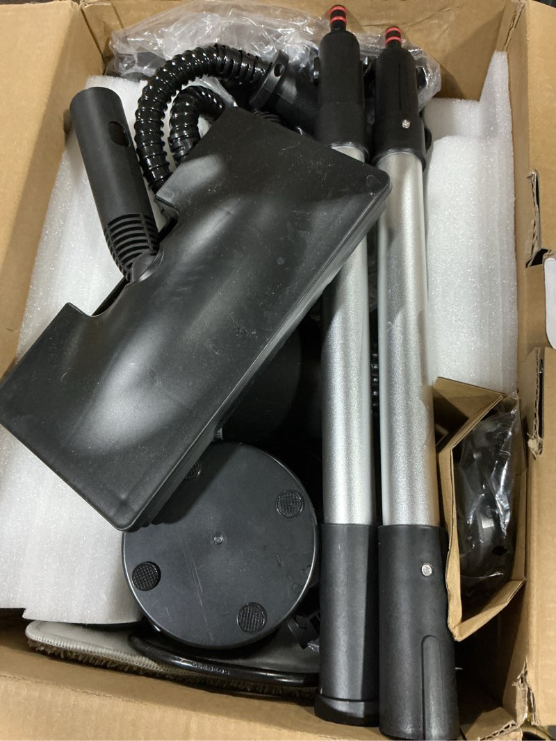 Condition photo showing Good Condition for 11-in-1 Steam Mop - Detachable Handheld Steam Cleaner with 380mL Tank, 260? Floor Steamer for Hardwood, Tile, Grout, Windows, Bath & Kitchen - 3-Level Steam Control, Multi-Purpose Floor Steam Cleaner Black
