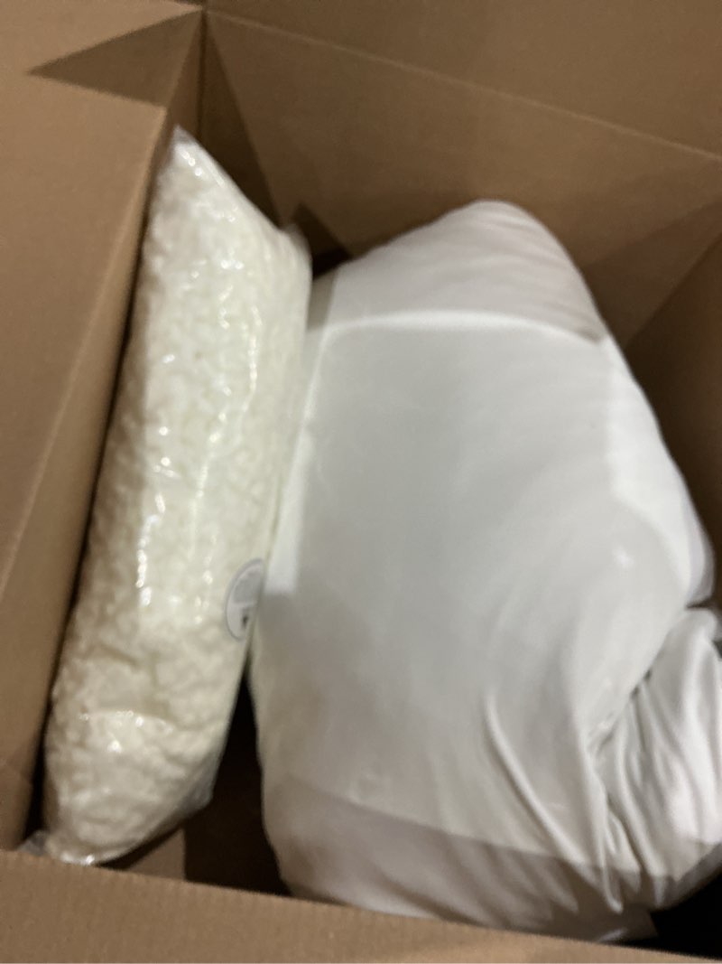 Condition photo showing Good Condition for sijo flexcool adjustable bed pillow, lasting cooling surface, shredded memory foam, best pillow for neck pain by better homes gardens, medium firm, perfect for back, side, stomach sleeper (queen)