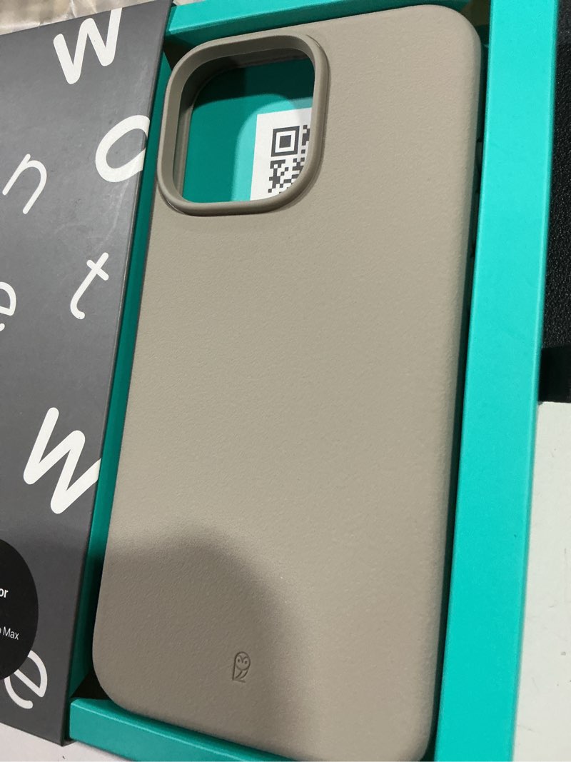 Condition photo showing Good Condition for tineeowl for iphone 16 pro max magnetic case, camera control button, compatible with magsafe, tpu, minimalist, slim/thin, grippy - dune series (stone, iphone 16 pro max) iphone 16 pro max stone