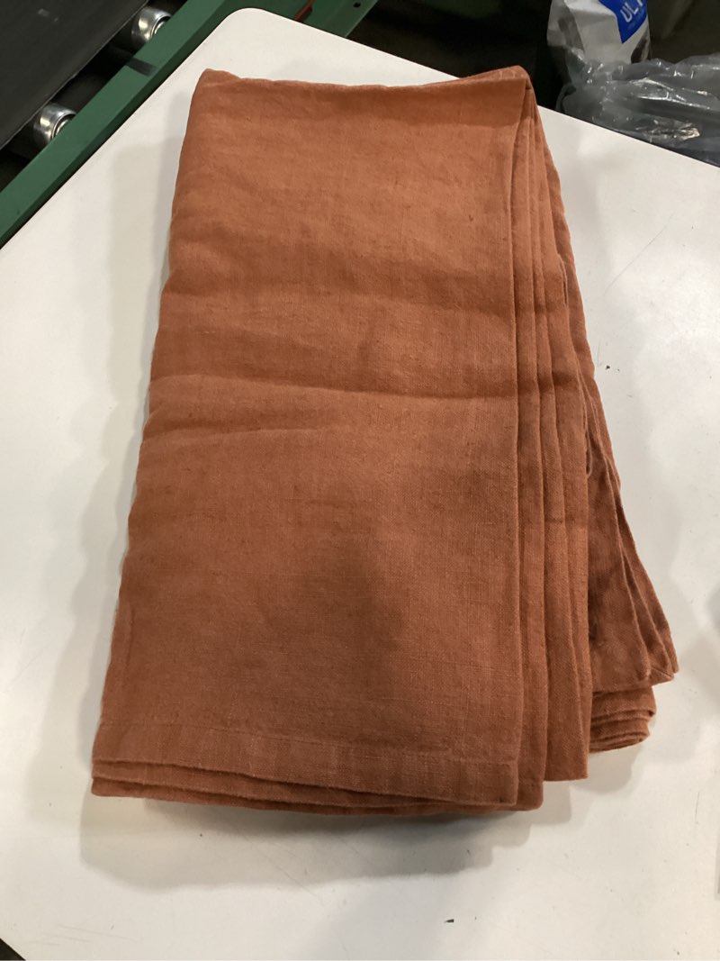 Condition photo showing Good Condition for quince vintage wash european linen bed cover full/queen