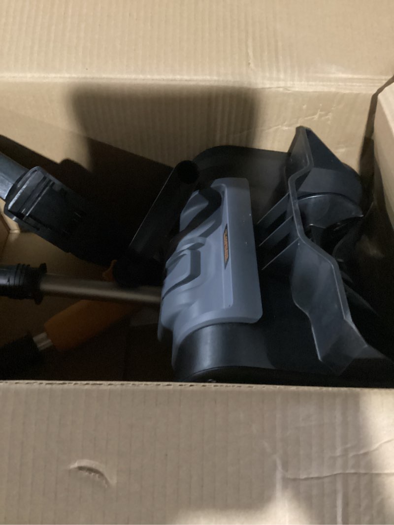 Condition photo showing Good Condition for Cordless Snow Shovel Compatible with DeWalt 20V Max Battery, 11" Electric Snow Blower w/ 20FT Max Throw & Adjustable Handle, Snow Thrower for Driveway, Deck, Patio, Steps(Tool Only) Black (Battery and charger not included)
