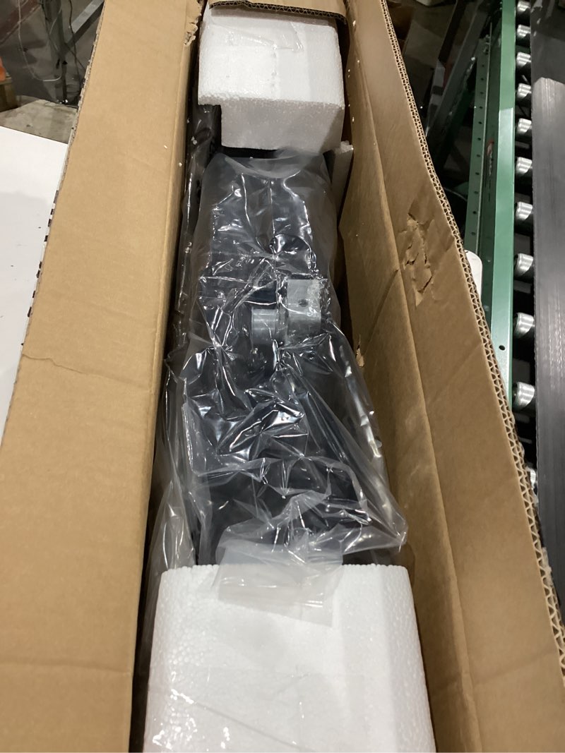 Condition photo showing As Is for bcan 40/48" foldable mini trampoline max load 330lbs/440lbs, fitness rebounder with adjustable foam handle, exercise trampoline for adults indoor/garden workout 40-inch black