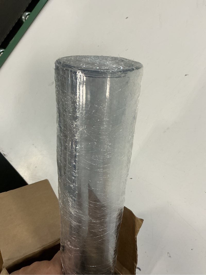 Condition photo showing Good Condition for vicwe 36 x 78 inch clear table cover protector,1.5mm thick clear table protector, rectangle waterproof plastic table cover, scratch proof and easy cleaning for dining room table clear 1.5mm 78" x 36"