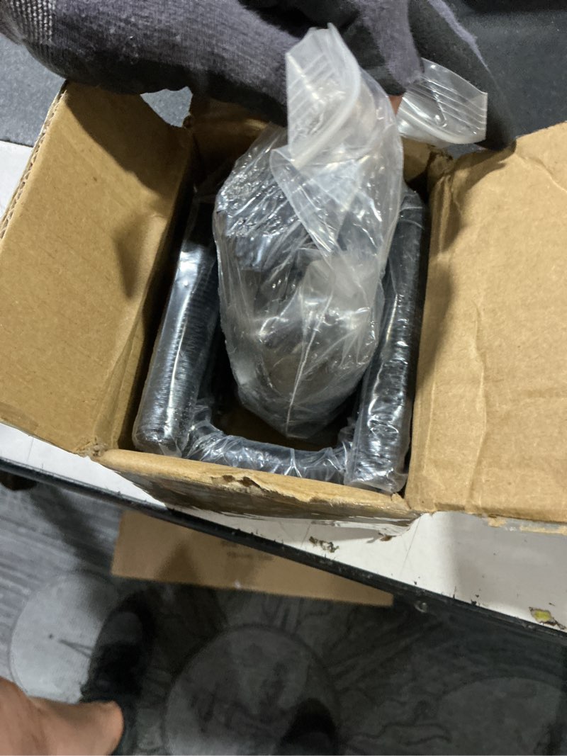 Condition photo showing Good Condition for 4 pack square u bolt for 2 inch wide leaf spring, black steel u bolt brackets with plates, 3-3/4" long x 2-1/8" wide x 5/8" diameter, fit for truck, trailer and boat for 2" wide leaf spring black