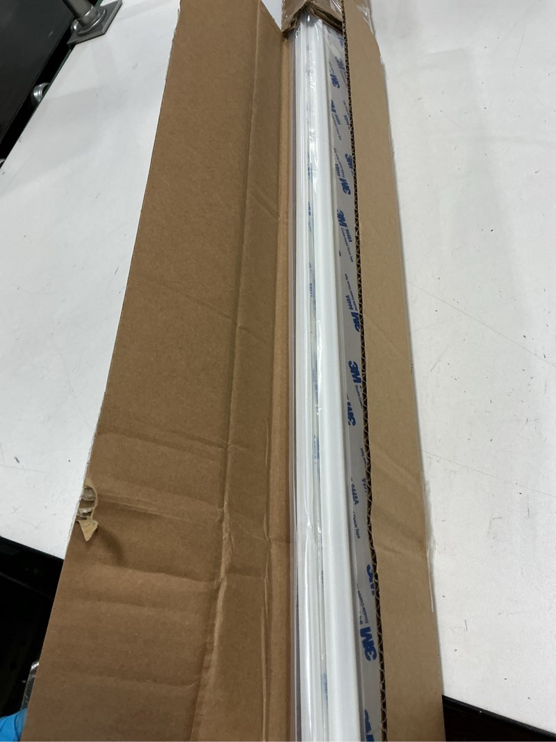 Condition photo showing Good Condition for Door Coner Seal, Peel and Stick Weather Stripping Gap Filler for Side of Door Window Jambs, Light Noise Draft Stopper with Self Adhesive, 1.8in(W) × 44in(L), 4 Pack,White 1.8in(W) × 44in(L), 4pcs White