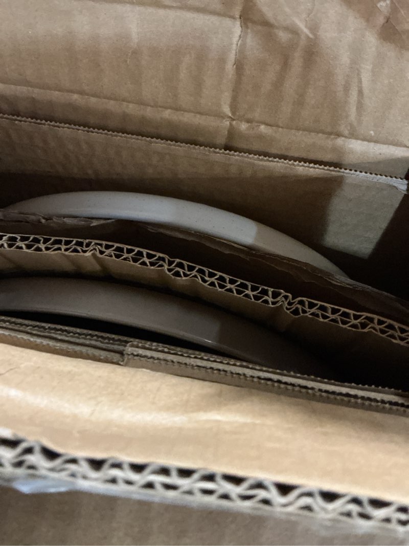 Condition photo showing New/Like New for Famiware Milkyway Stoneware Dinnerware Sets with Pasta Bowls, Service for 4 (16 Pieces), Plates and Bowls Sets -Scratch Resistant, Microwave and Dishwasher Safe Dishes Set, Multi-color Multicolor 4 Sets (16 pcs with Pasta Bowls)