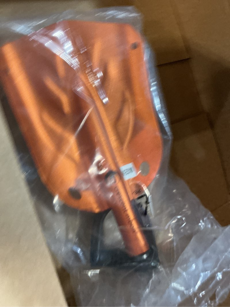 Condition photo showing Good Condition for Crescent Moon Collapsible Snow Shovel for Car & Adventures - Portable Avalanche Shovel, Multi-Use Design for Camping, Emergencies, Backcountry Backpack Adventures, ATVs, Snowmobiles & Ice Fishing