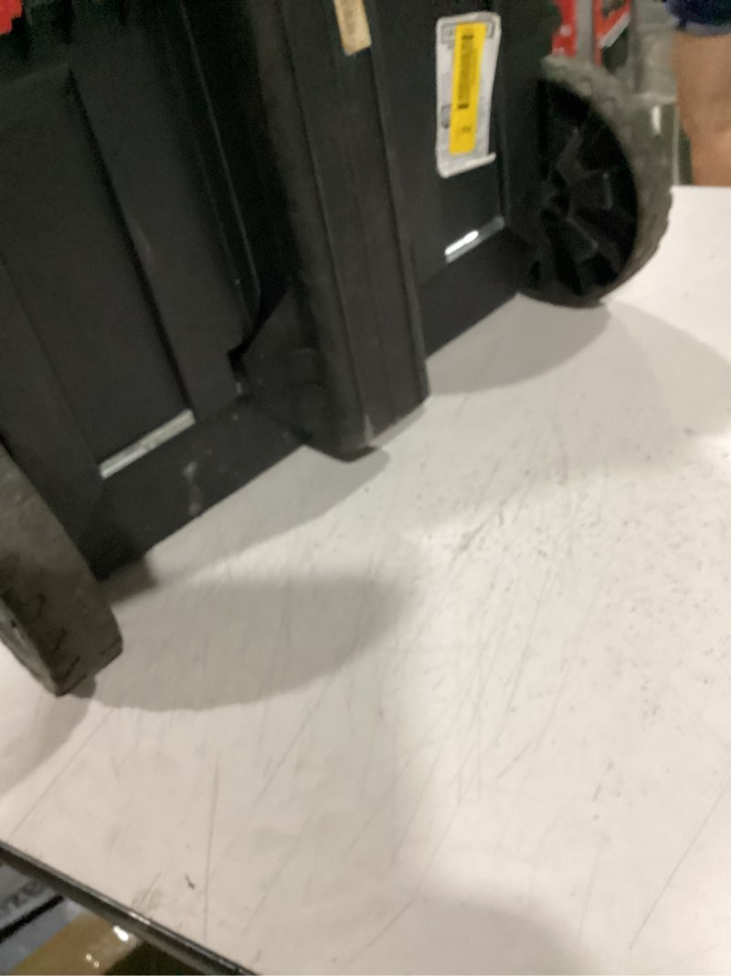 Condition photo showing As Is for craftsmen tool box
