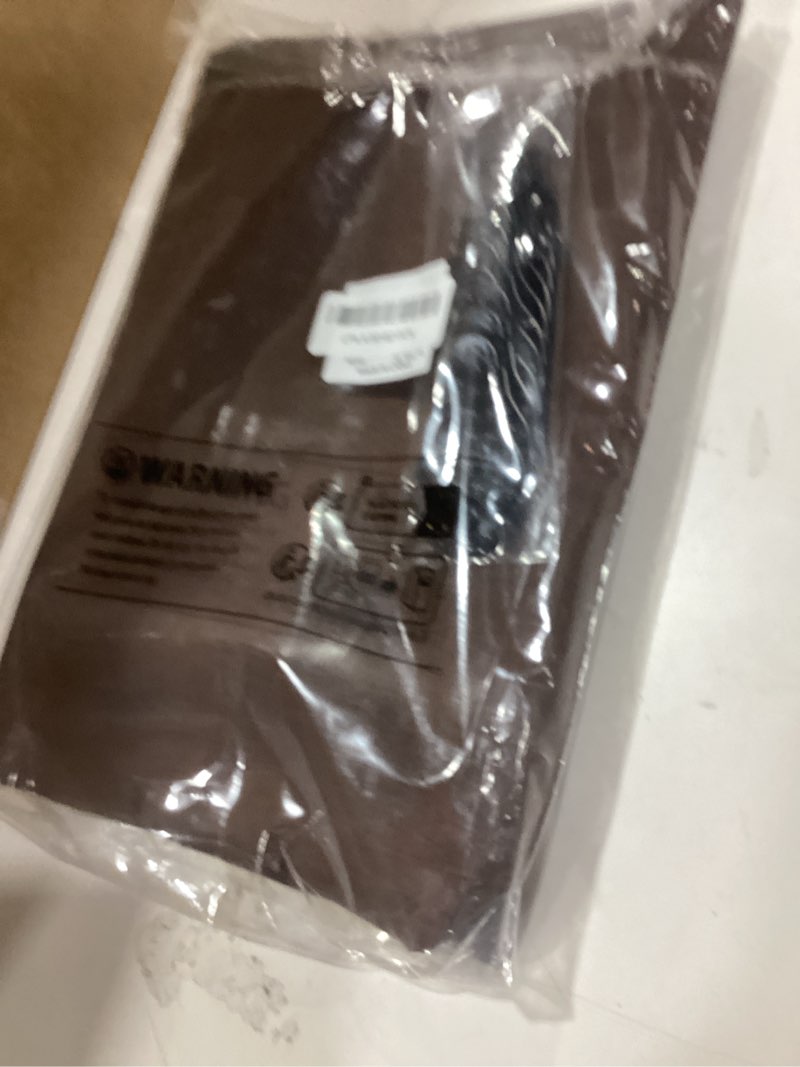 Condition photo showing Good Condition for anroduo extra long linen shower curtain, 84 inch long fabric shower curtain set with 12 metal hooks, waterproof & heavy duty polyester, button hole design, machine washable for bathroom, 72x84, brown brown 72"w x 84"l (pack of 1)