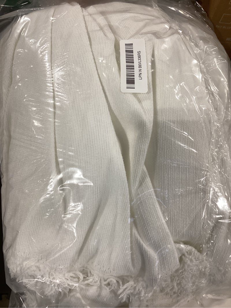 Condition photo showing Good Condition for meetsky couch cover for 3 cushion couch sofa furniture protector sofa covers chenille sectional couch covers for pets oversized couch cover recliner sofa love seat covers, 91" x 118", white white 91" x 118"
