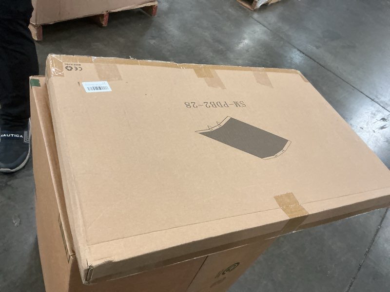 Condition photo showing New/Like New for 27.6"l×1.6"h bridge threshold ramps for doorways, fits 2.8–5.1" wide thresholds with adjustable support bars, non-slip aluminum wheelchair ramps for home steps, sliding door ramp for wheelchair 27.6"l & 2.8–5.1" wide