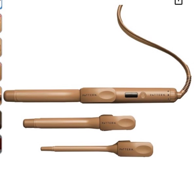 PATTERN Beauty by Tracee Ellis Ross 3-in-1 Interchangeable Ceramic Curling Iron