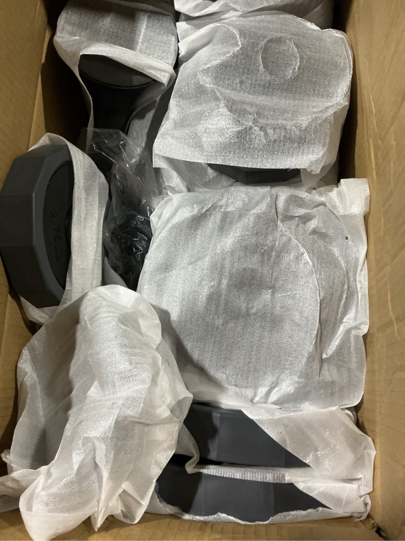Condition photo showing New/Like New for cap barbell multi-use adjustable weight set - versatile dumbbell, barbell & kettlebell for full-body workouts | 45lb and 66lb options